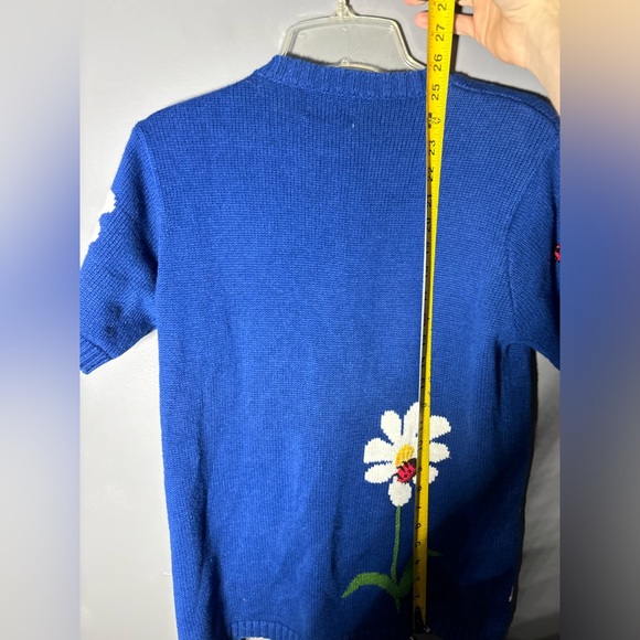 Vintage The Quacker Factory Lady Bug Embellished Cardigan Womens Size Small - Picture 6 of 6